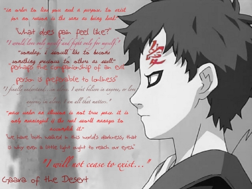 Gaara quotes