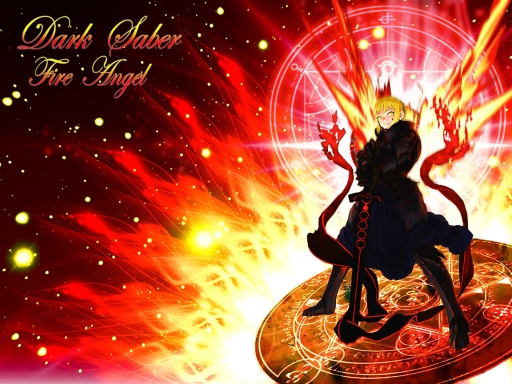 Dark Saber - Fire Angel