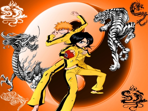 Dragon & Tiger Yin Yang
