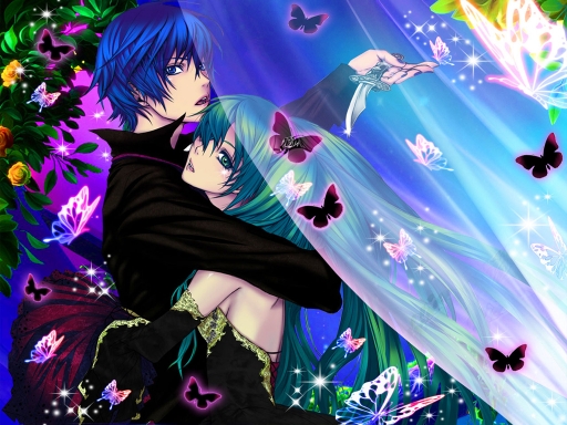 Miku &  Kaito Love