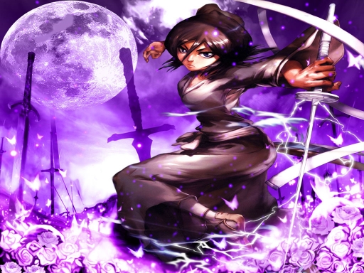 Rukia's Sword Light!