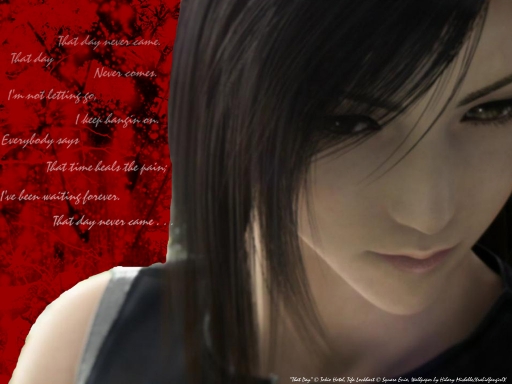 Tifa Keeps Hanging On