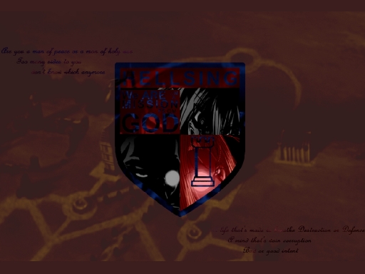 Hellsing Greater good of God