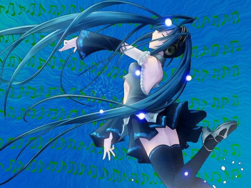Blue-Green Notes Miku Hatsune