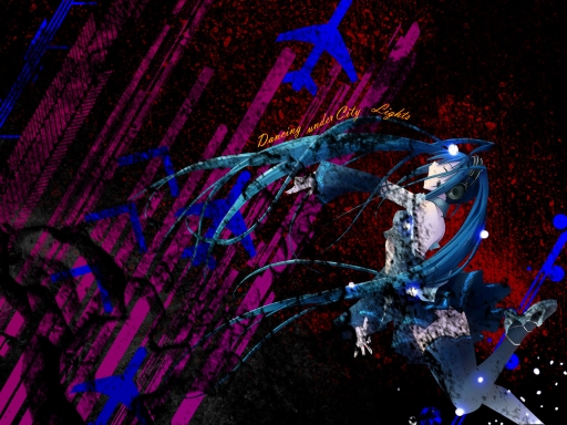 Dancing under city lights