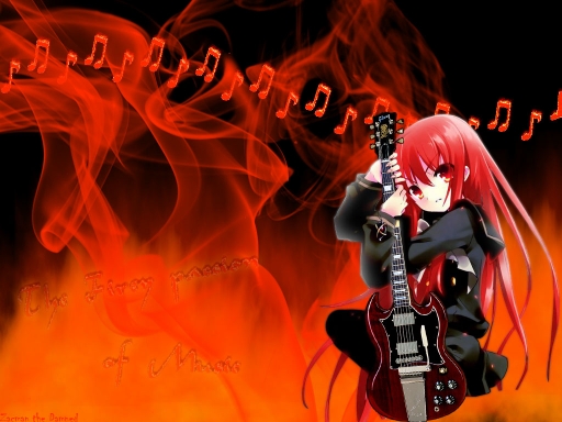 Fiery passion of Music