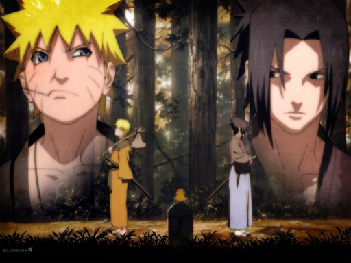 Naruto and Sasuke