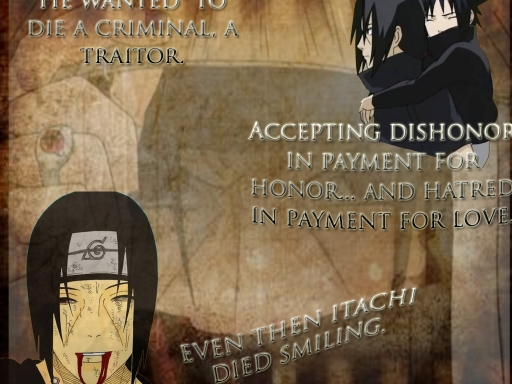 itachi's tribute
