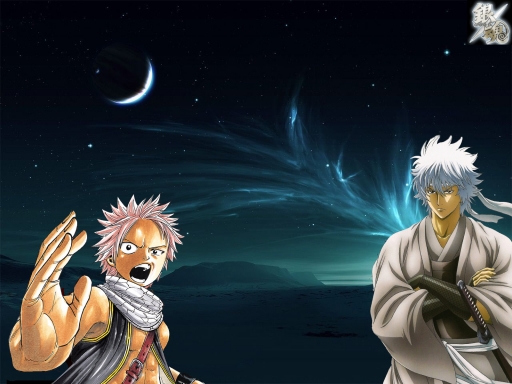 Natsu & Gintoki
