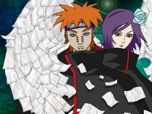 Pein and Konan
