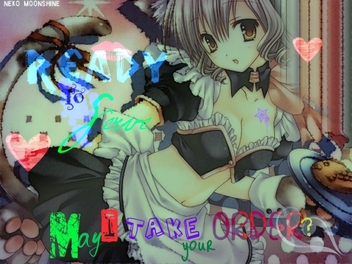 Neko waitress.=^-^=