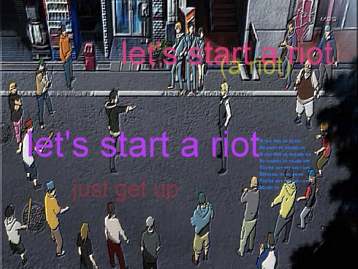 let's start a riot