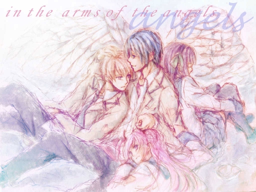 in the arms of the angels