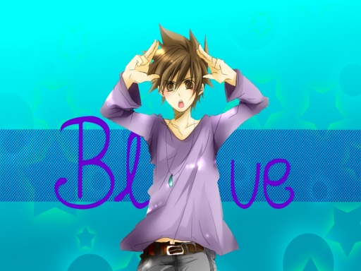 -{ BLUE }-