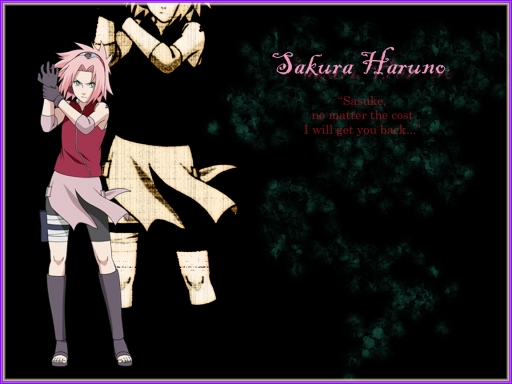 Sakura Haruno, Vow