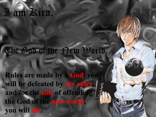 Kira; the God of this new worl