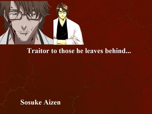 Aizen with glasses