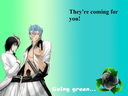 Grimmjow and Ulquiorra