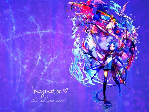 {all you need is} imagination