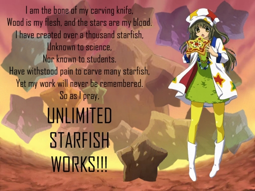 UNLIMITED STARFISH WORKS!!!