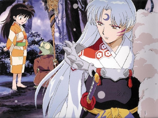 Sesshoumaru, Rin And Jaken