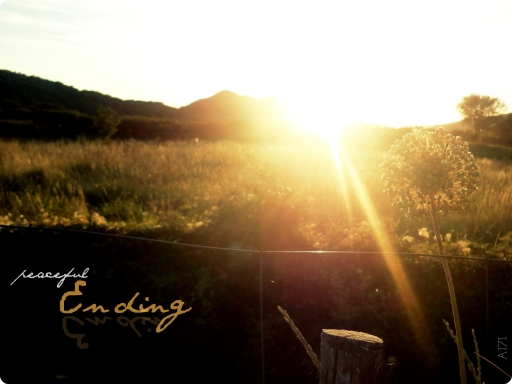 .peaceful ending