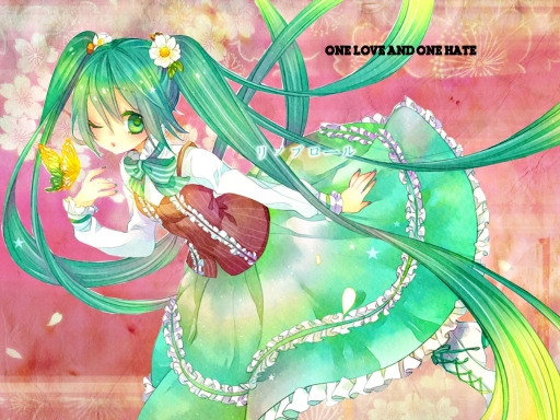 One love and One Hate