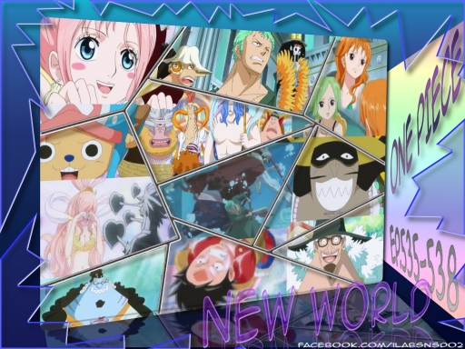 ONE PIECE NEW WORLD ep.535-538