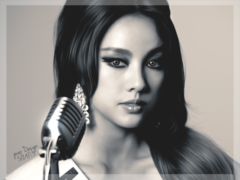 Lee Hyori Painting