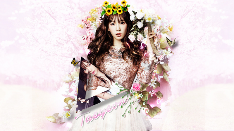 Kim Taeyeon 2014 Design wallpa