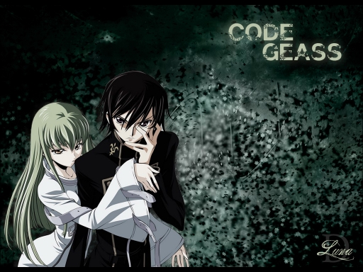 CC and Lelouch Green scenery