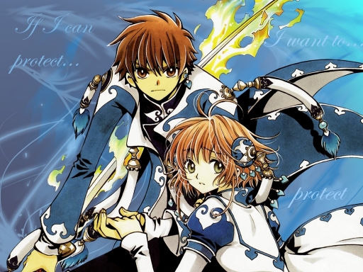 Syaoran and Sakura