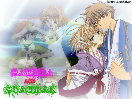 Sakura and Syaoran