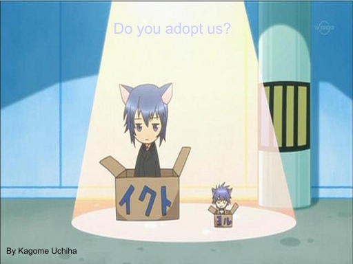 Do you Adopt us?
