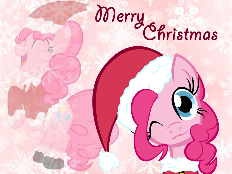 Pinkie pie christmas