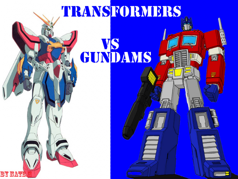 Gundams Vs Transformers