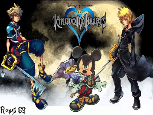 Kingdom Hearts (Roxas, Mickey,