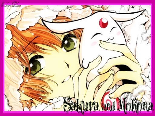 Sakura & Mokona