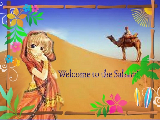 Welcome to the Sahara