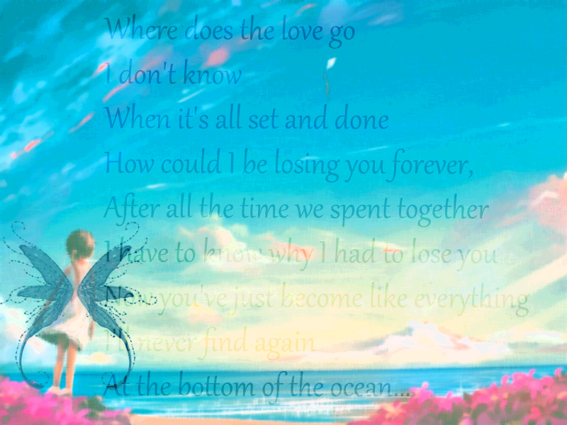 Bottom of the Ocean...