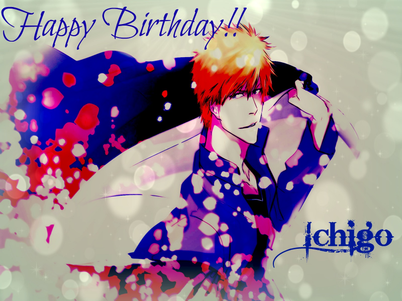 Happy Birthday Ichigo :)