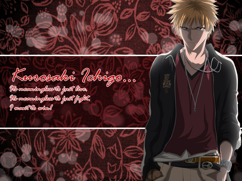 Kurosaki Ichigo...