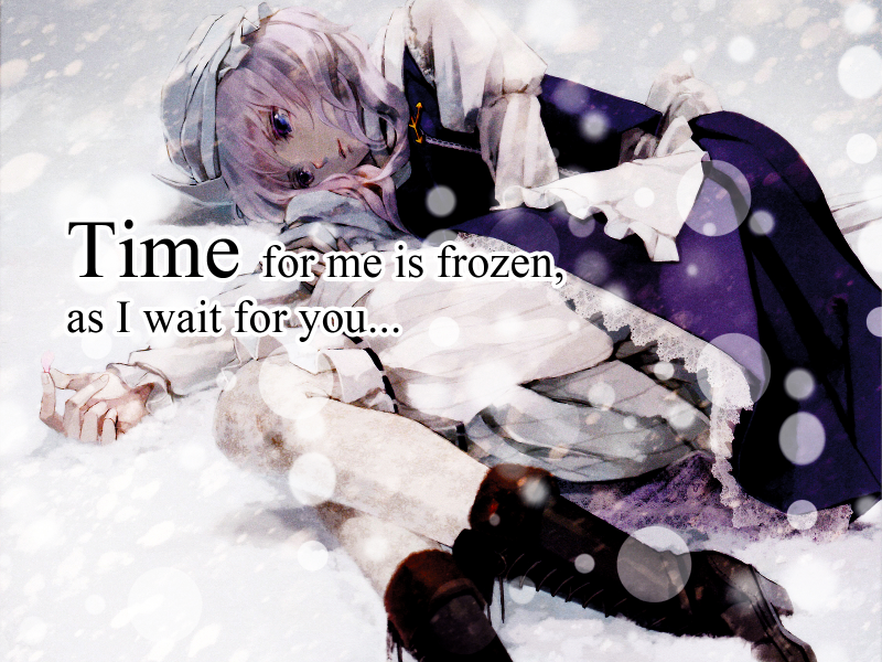 Frozen in time..