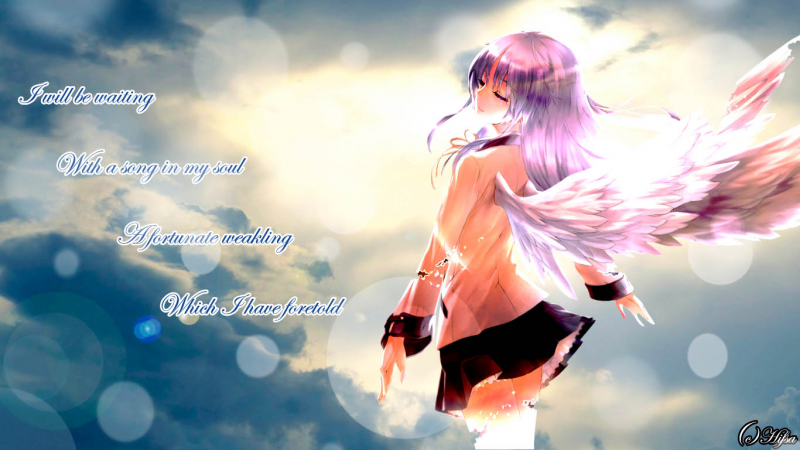 With a song in my soul...