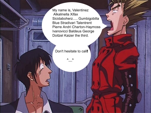 Vash Is Incognito