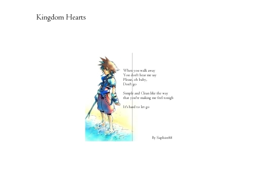 Sora's song