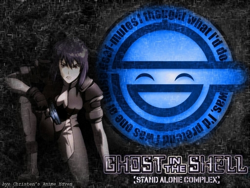 Major & Laughing Man Logo