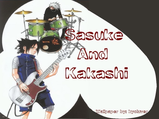 Sasuke and Kakashi
