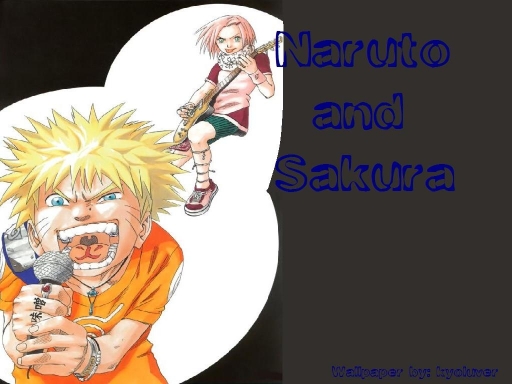 Naruto and Sakura