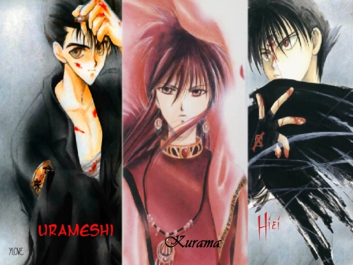 Yuske Kurama Hiei Three